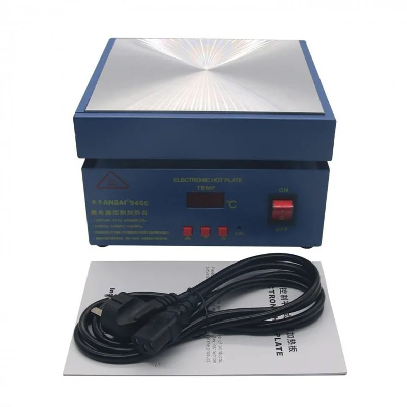 110V/220V 800W 946C Electronic Hot Plate Preheating Station for PCB SMD Heating Work