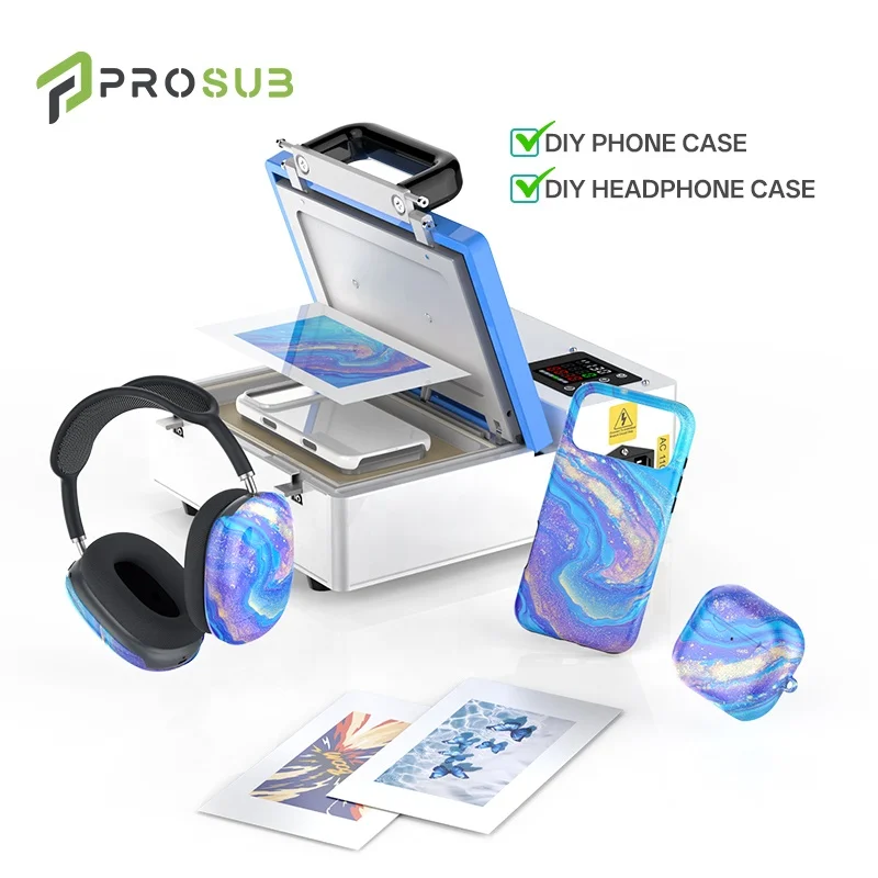Prosub Factory Wholesale A5 PVM-01 Sublimation Vacuum Machines Phone Case Maker Printing Sublimation Machine