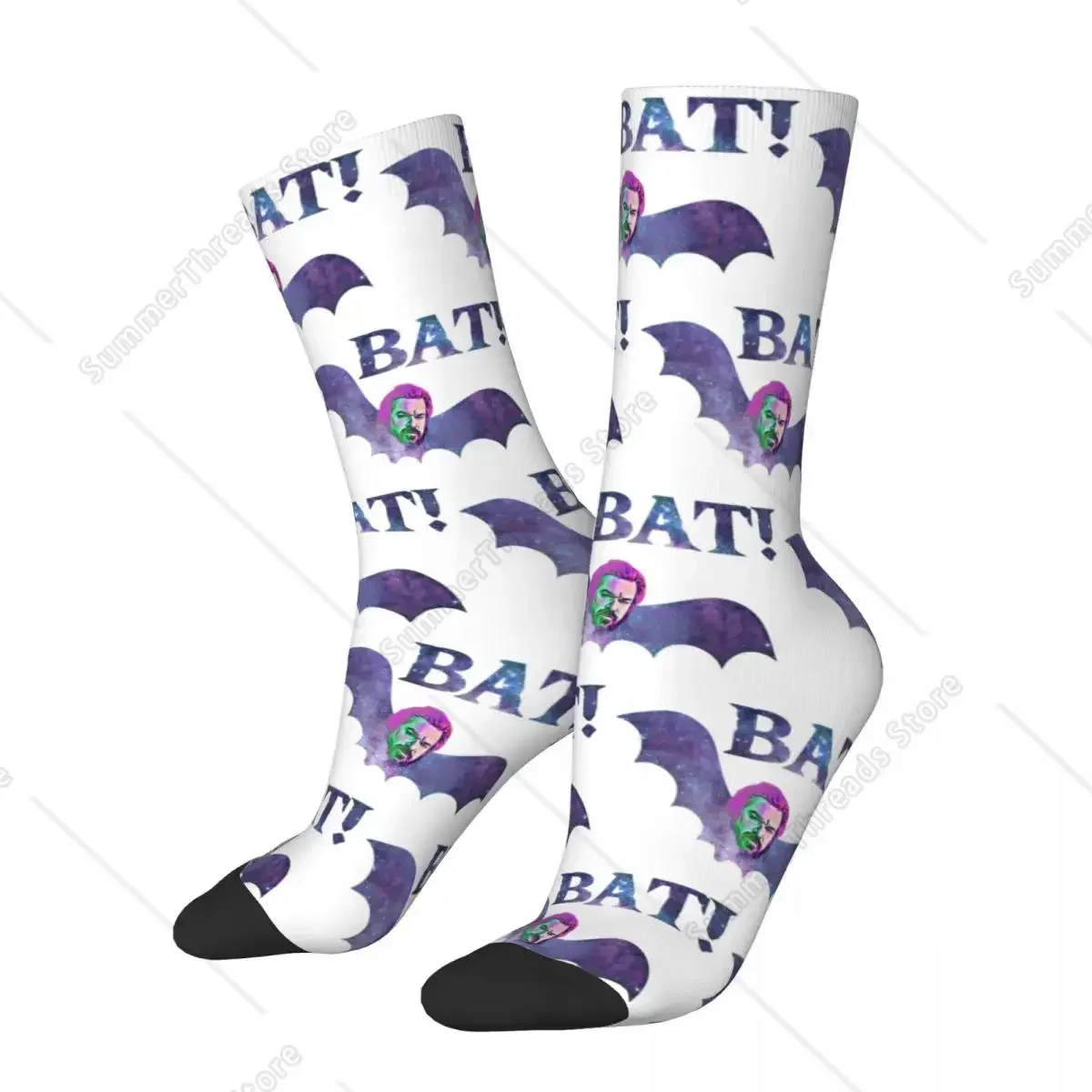 What We Do in The Shadows Socks Bat High Quality Stockings All Season Long Socks Accessories for Birthday Present
