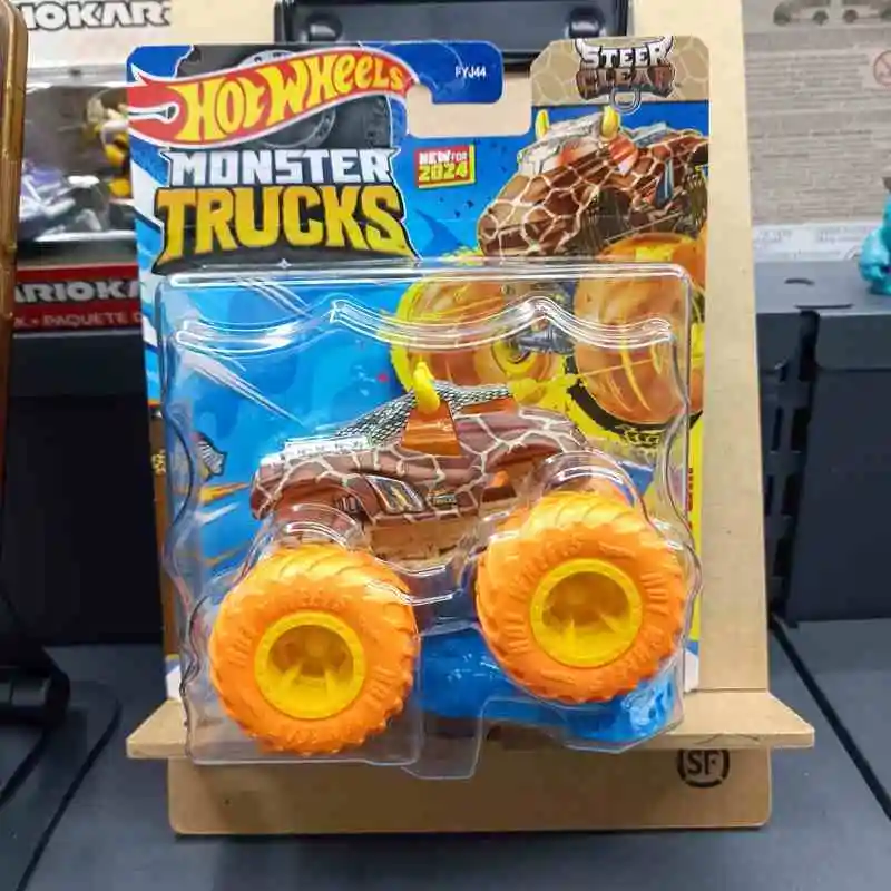 Oryginalne Hot Wheels FYJ44 1/64 Monster Trucks Series 2025 Mix A B Series Kolekcjonerskie zabawki samochodowe Diecast Pojazd Prezenty urodzinowe dla dzieci