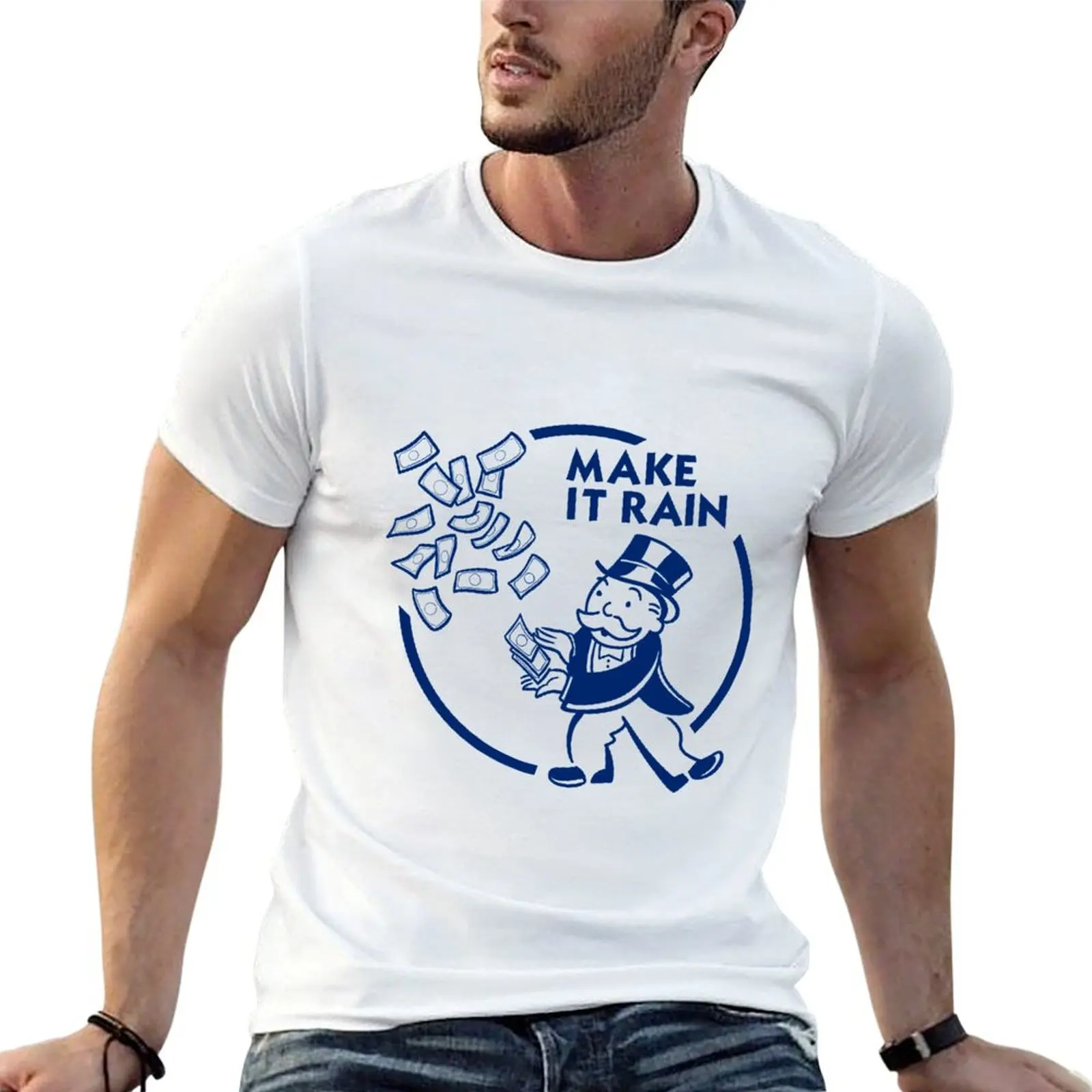 Make it rain T-Shirt Summer Holiday Casual Tee
