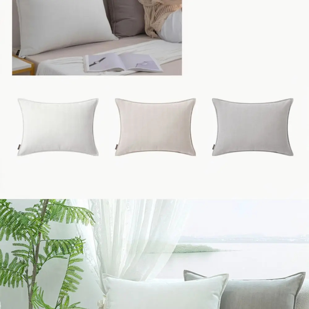 Soft Chenille Throw Pillow Cover Herringbone Pattern Decorative Cushion Case Modern Living Room Sofa Bed Backrest Decor