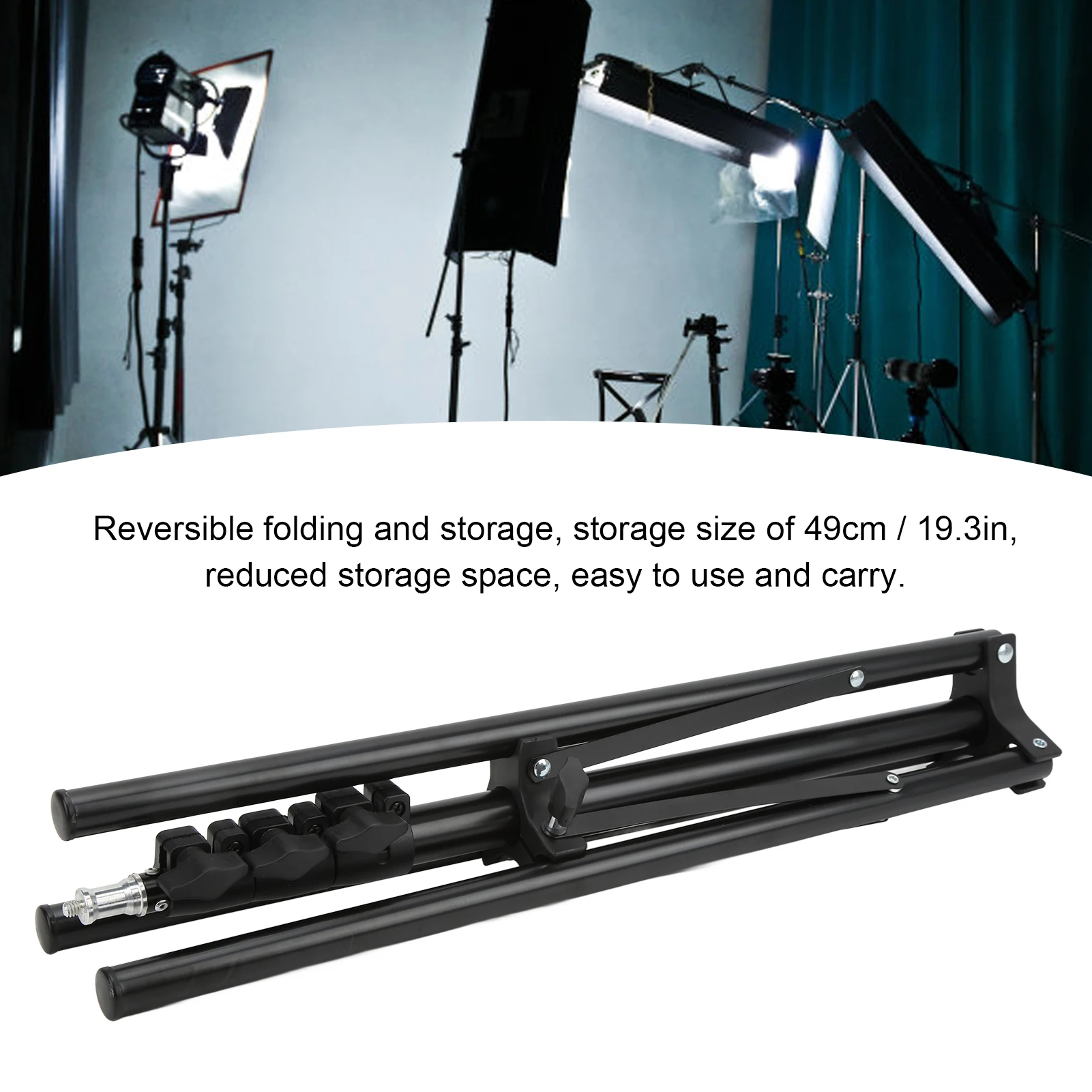 Trípode Plegable con Tornillo  - Photography Lighting Softbox reseña y precio