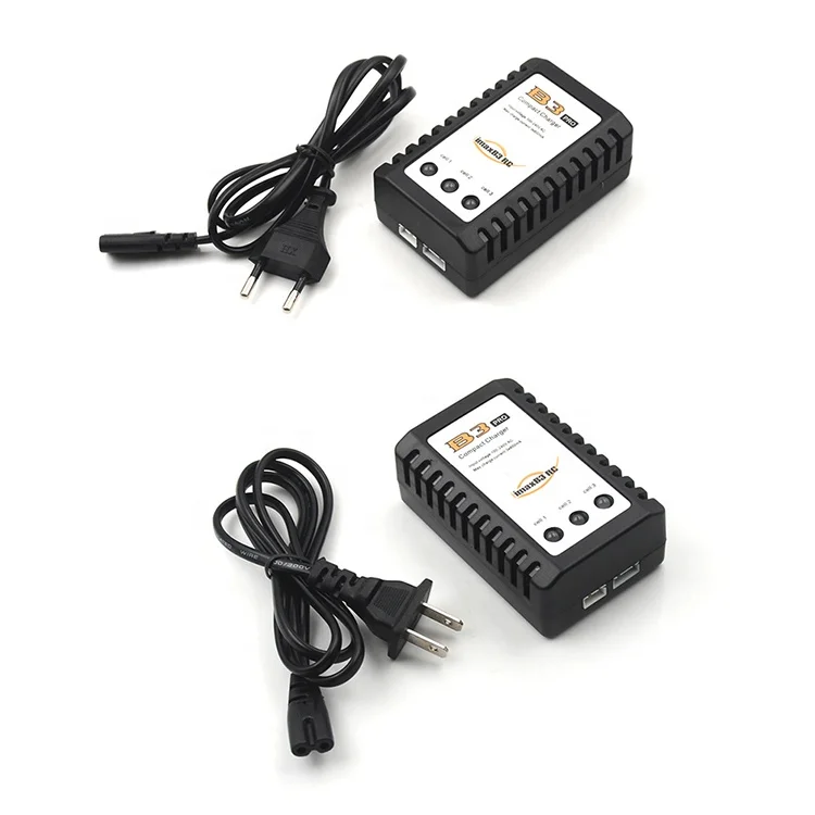 10PCS IMAX B3 Pro Charger Compact 10W 2S 3S Lipo Battery Balance Charger For RC Helicopter Drone Airplane Car Parts