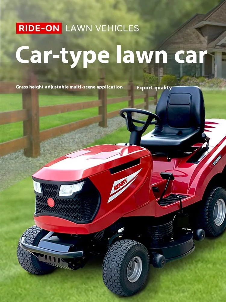 إيداع جزازة العشب على شكل جرار ذات الدفع الرباعي للمنزل وإزالة الأعشاب الضارة في الحديقة والجولف وكرة القدم والعناية الميدانية ووظيفة قيادة السيارة