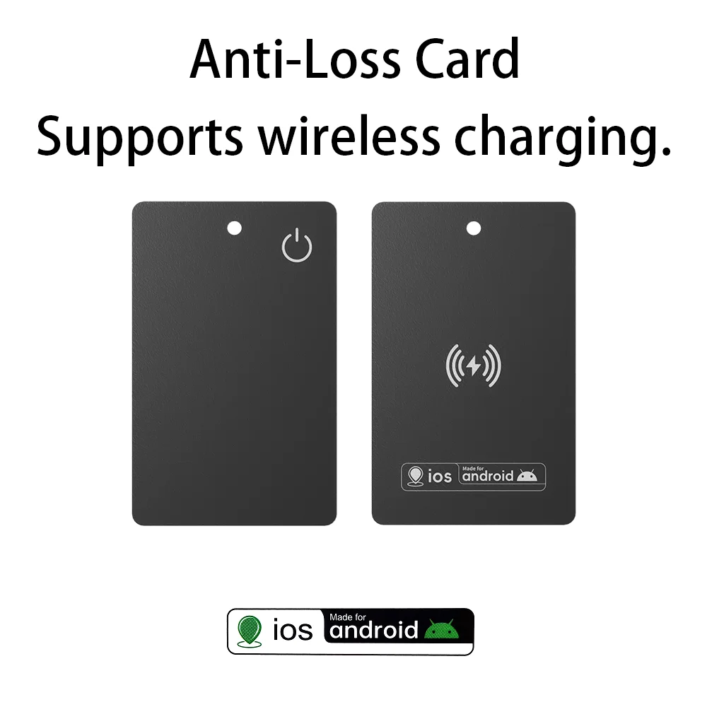 Global Positioning Tracker Card Locator Card Compatible with iOS and Android Mini Card Works SeekTag App 7 Days Historical Track