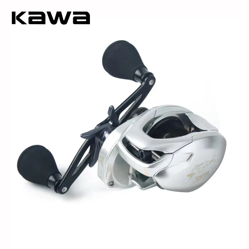 

Kawa New Fishing Reel Baitcast Wheel Max Drag 12kg 12+1BB Weigt 229/226g Ratio 7.6/6.5 Single/Double Handle With Eva/Carbon Knob