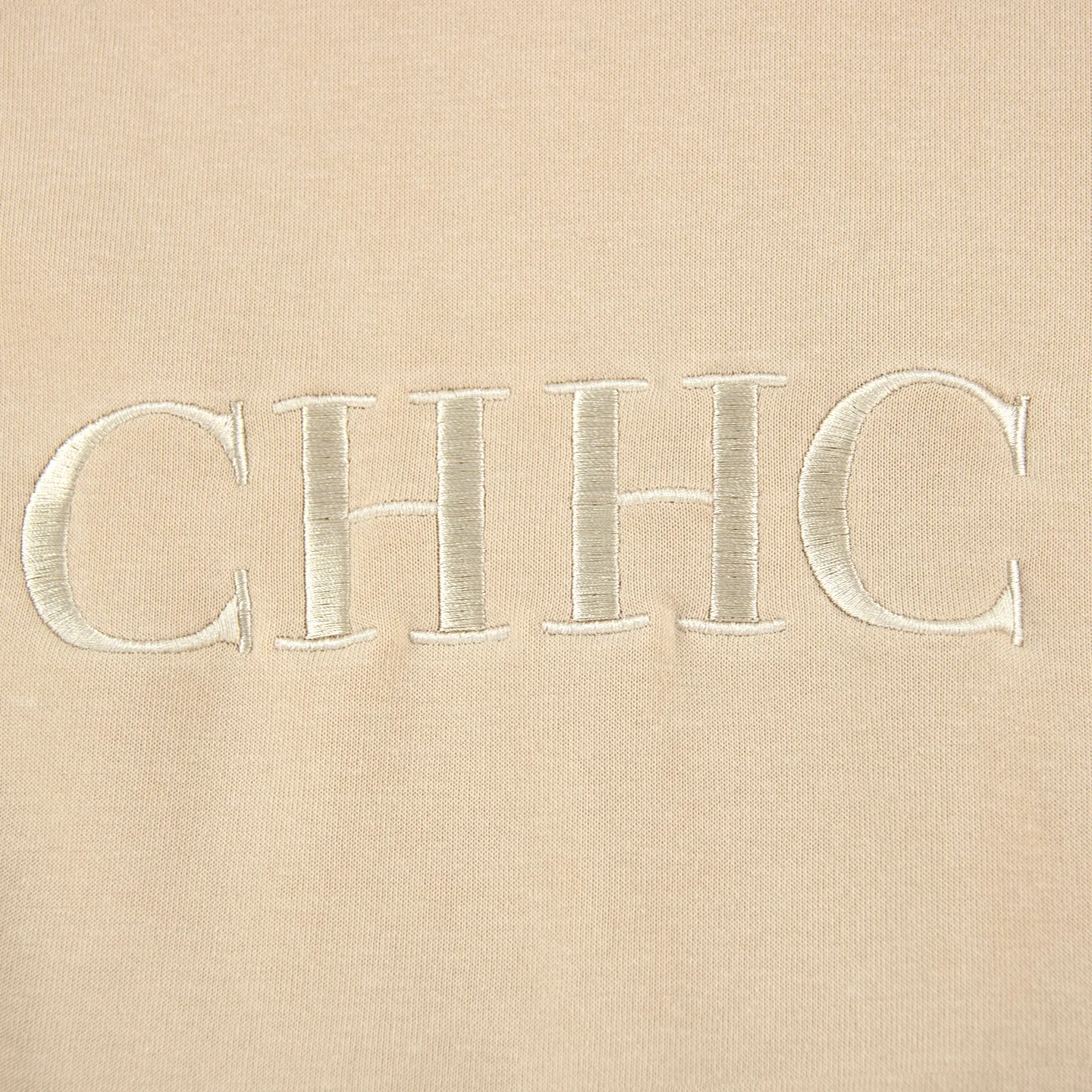 CH Damen Rundhals-Langarm-Sweatshirt mit Frontstickerei-Logo, Basic Casual Daily Wear, Weicher Fleece-Pullover – Detail 11