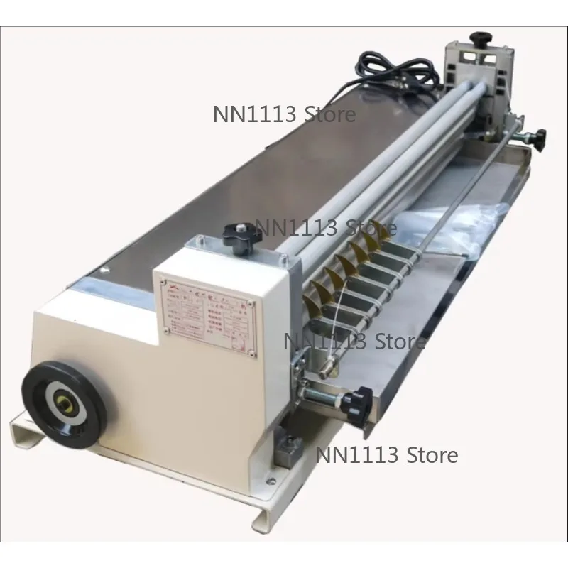 Automatic Feeding Paper Sheet Gluing Machine Hotmelt Jelly Gumming Spreader White Latex Leather Binding Glue Machine