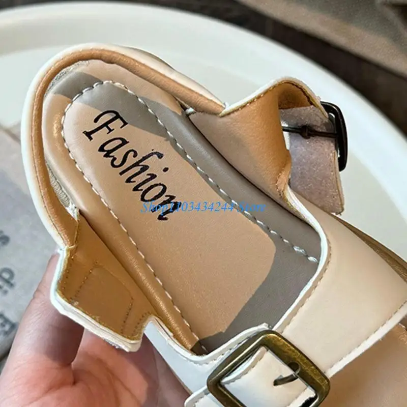 Stylish Youth Sandals Portable Sandals Stylish Child Sandals Breathable Kids Sandals for Comfortable Beach Walking Gift