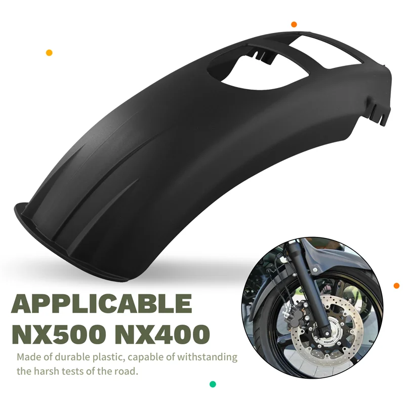 

AS57-For Honda NX400 NX500 CB500X 2022 2023 2024 2025 Front Fender Mudguard Extension Extender Motorcycle Accessories