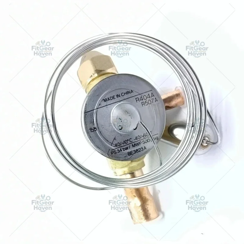 Suitable for 3/8 torch input, 1/2 solder output, 1/4 solder balanced solder TES2 068Z3415 R404A/R507 expansion valve