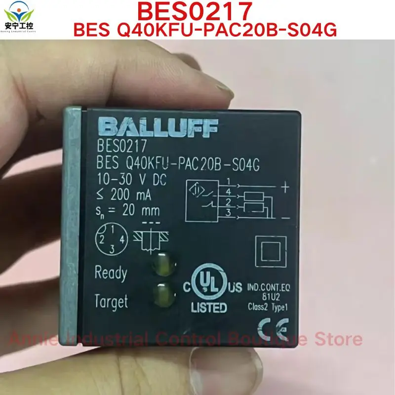 Second-hand test OK   Sensor BES0217 BES Q40KFU-PAC20B-S04G