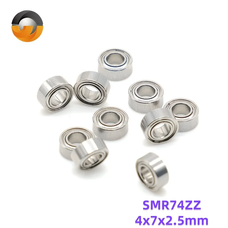 10Pcs S608ZZ Bearing 8x22x7mm ABEC-9 Stainless Steel Bearing 4x7x2.5 5x8x2.5 6x10x3 7x14x5 8x14x4 9x17x5 mm Corrosion Resistant