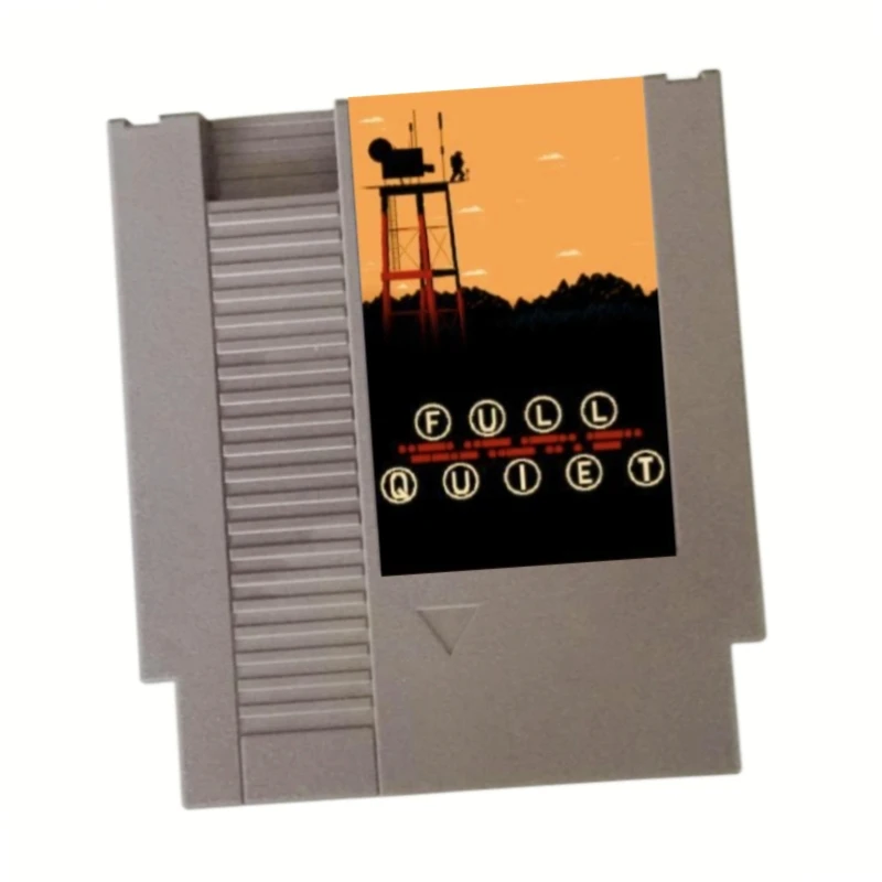 Full Quiet 8Bit Retro Game Cartridge for NES Console 72Pins Video Game Card