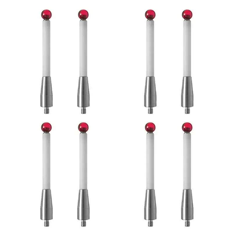 8Pcs CMM Probe Stylus 6Mm Ball Tip CMM Contact Probes Shafts Probe Testing Accessories For Renishaw A-5000-3709