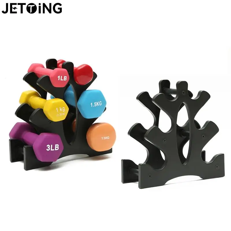 Dumbbell Rack Dumbbell Storage Rack Floor Bracket Home Exercise Equipment Rack Support Stands Weightlifting Holder Accessories