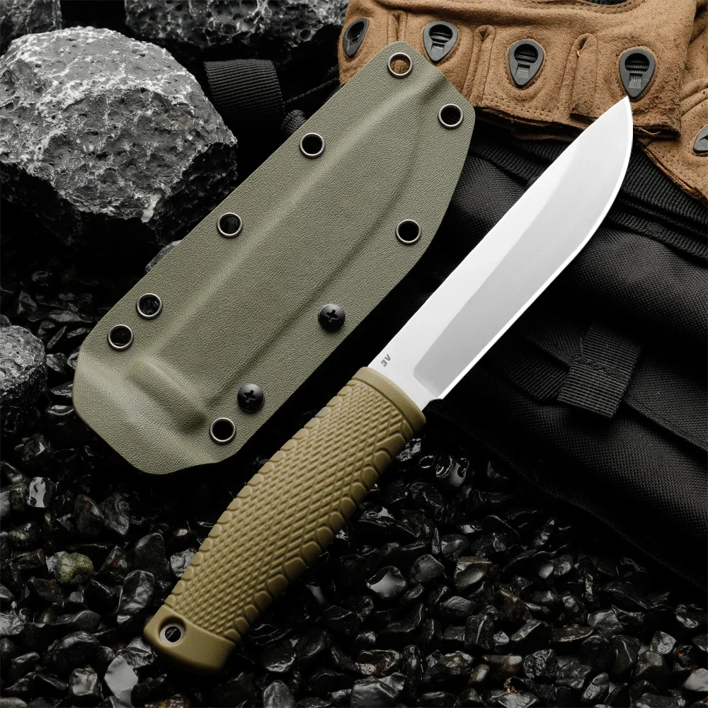 High quality multifunctional fixed blade - outdoor camping, rescue, and emergency survival knife, men's gift