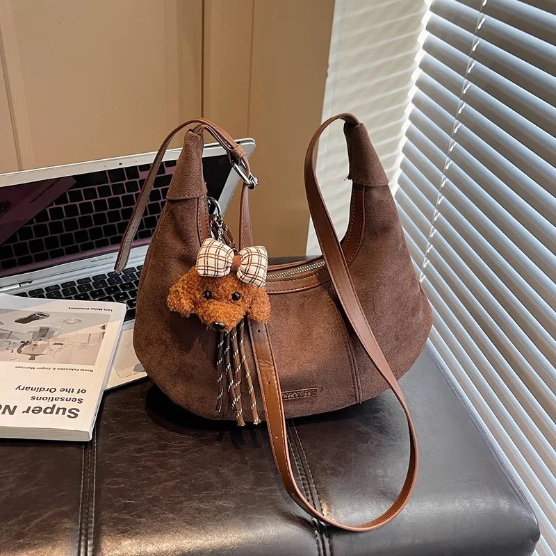 

Роскошная женская сумка через плечо 2025 года, стеганая сумочка в винтажном стиле, просторный повседневный покупатель на молнии для ежедневного использования и путешествий ​