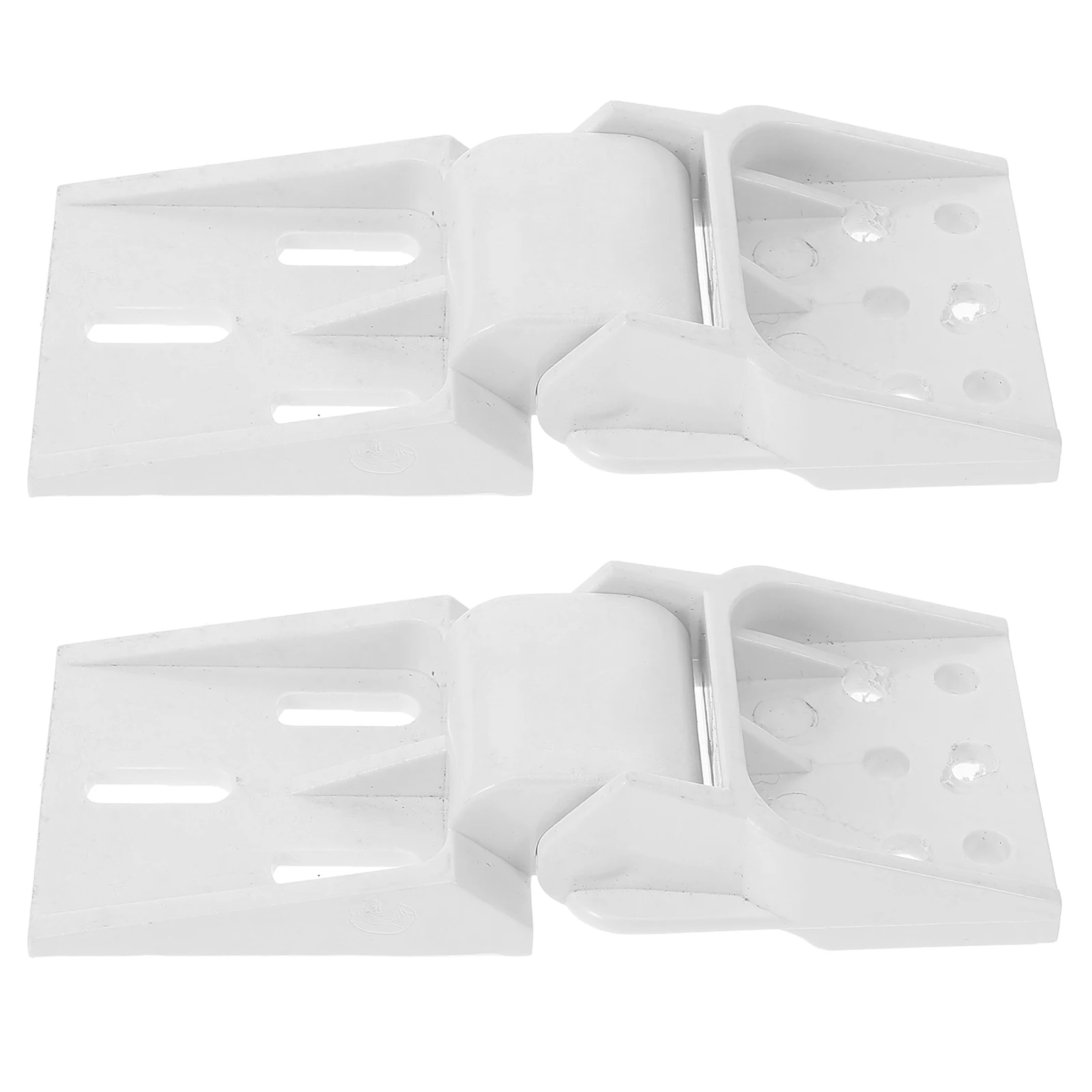 2 قطعة استبدال مفصل الثلاجة 95 ° 110 ° ملحقات الأبواب القابلة للطي، مفصلات أرجوحة الثلاجة، بلاستيك صغير عالمي #5