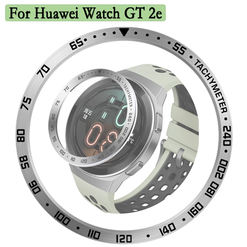 

Bezel Ring Styling Frame Case For Huawei watch GT 2e Bracelet Stainless Steel Cover Anti-scratch Protection Ring for huawei GT2e