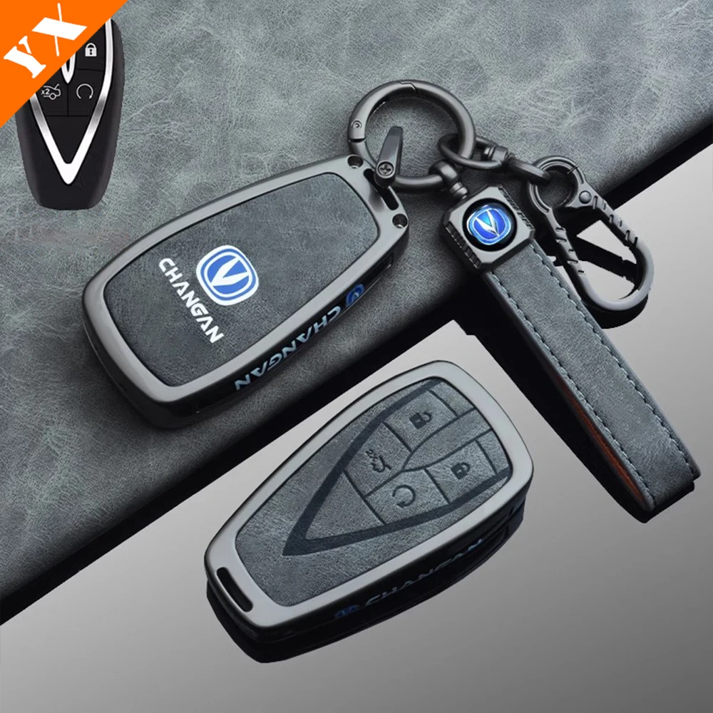 

For changan lamore 2024 2025 accessories Car Key Cover, Car Key Decoration Protective Cover, Key Case Keychain