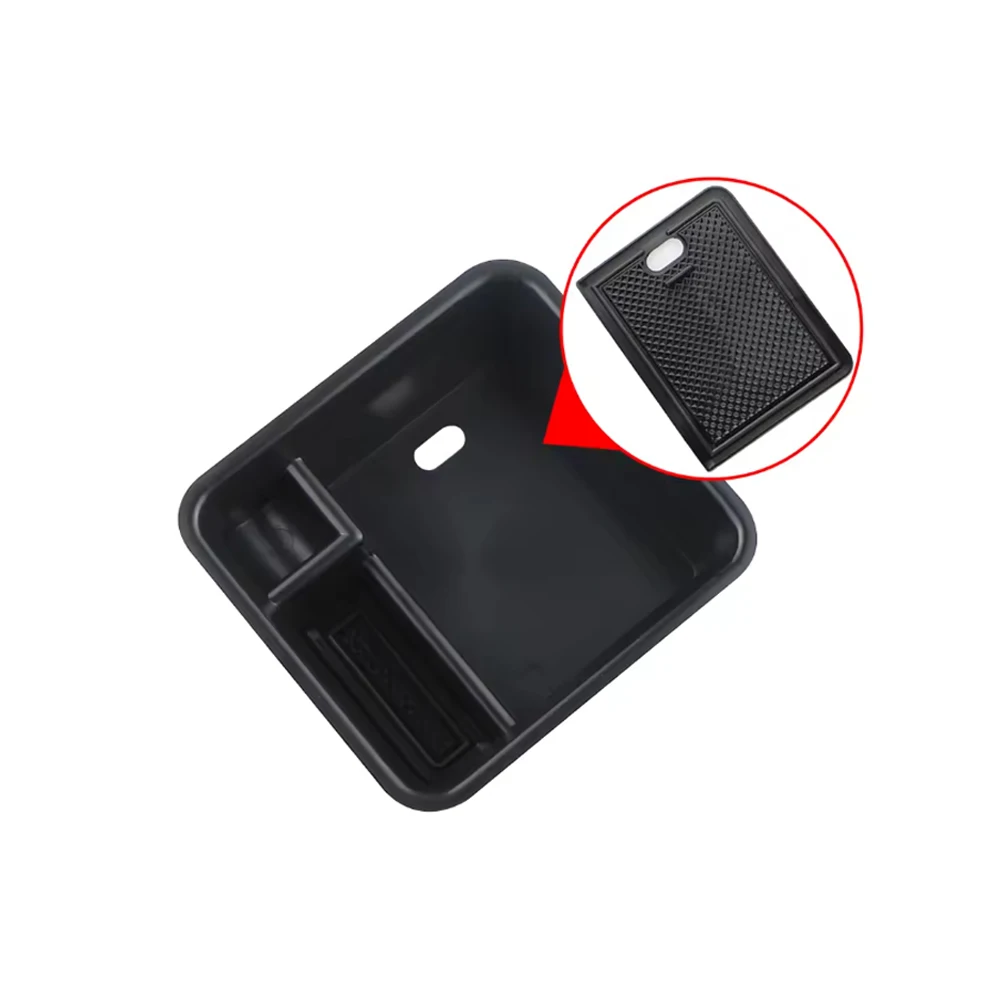 صندوق تخزين مسند ذراع السيارة لملحقات حاوية صينية وحدة التحكم Volkswagen VW T-cross 2018 - 2023 #4