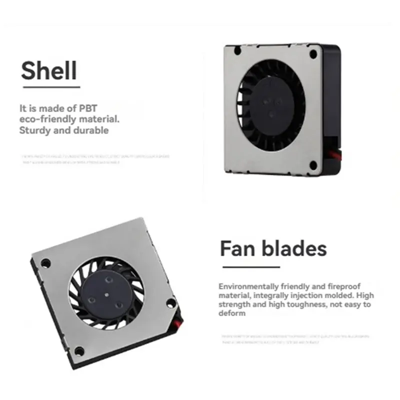 Super Deal -2PCS 3004 Ultra-Thin Blower Fan DC 5V Hydraulic Bearing 30X30x4mm Mini CPU Cooler Fan For 3D Printer, Small Electron