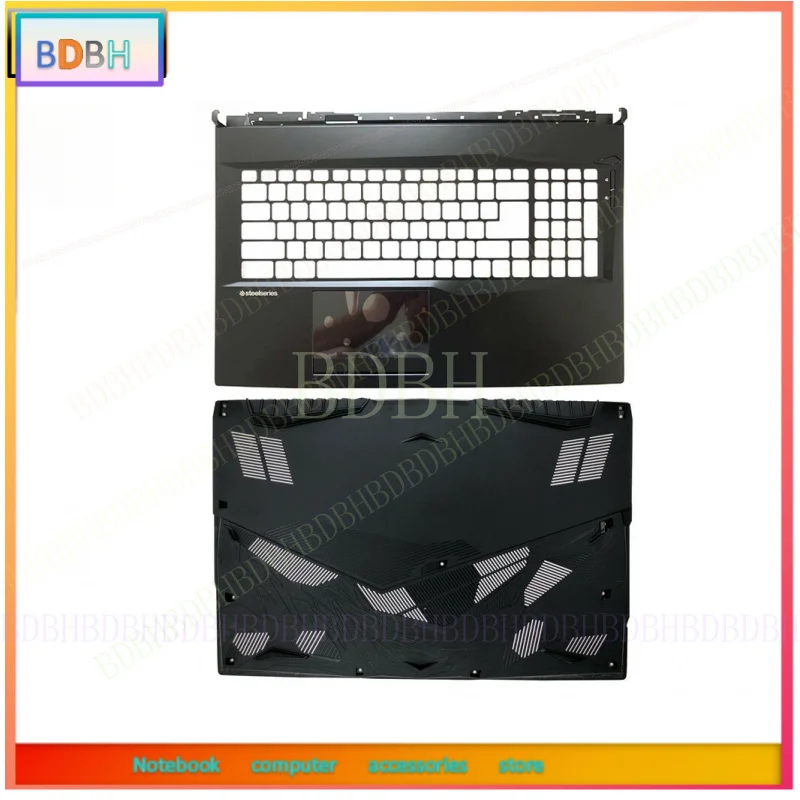 New MSI GL75 9SE 9SD MS-17E2 MS-17E4 Upper Palmrest Keyboard Cover / Bottom Case