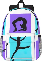 Gymnastics Game Print Adults Backpack Lightweight Backpacks for Hiking Work Laptop Backpack Men Women