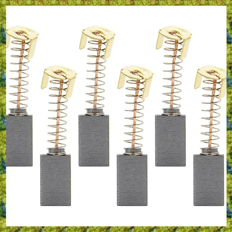 فرشاة كربون UISN 2610320391 لـ 1619X08020 1619X07410 1619X01351 متوافقة مع منشار HD77 - S77 CIR (6/حزمة) #6