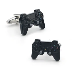 iGame Cartoon Game Cuff Links Quality Brass Material GamePad Design Cufflinks For Men Gift