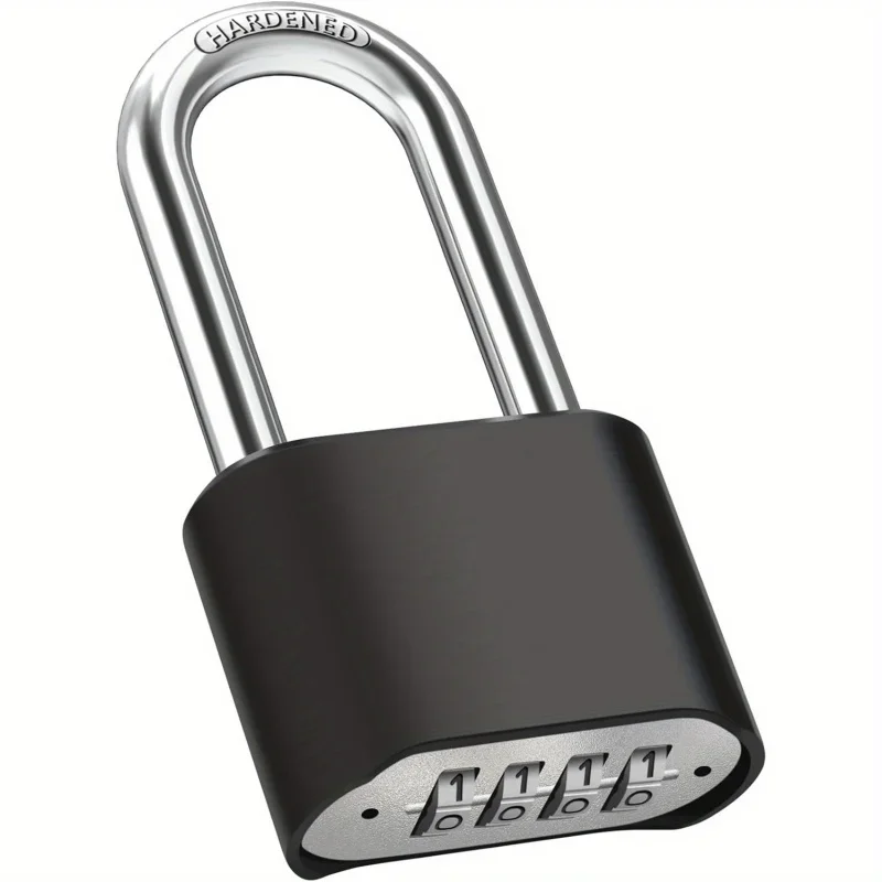 Heavy Duty Weatherproof Combination Padlock - Hidden Code Resettable Lock for Zinc Gate/garage, Alloy