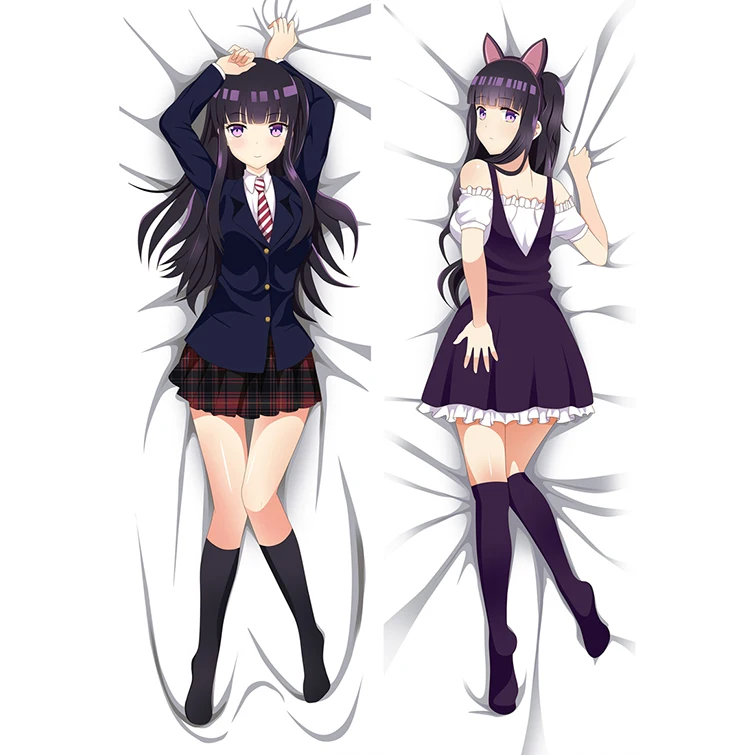 60x180cm Game Pillow Cover Dakimakura Pillowcase Bedding Moegirl Hugging Body Pillow Cover Sofa Cushion