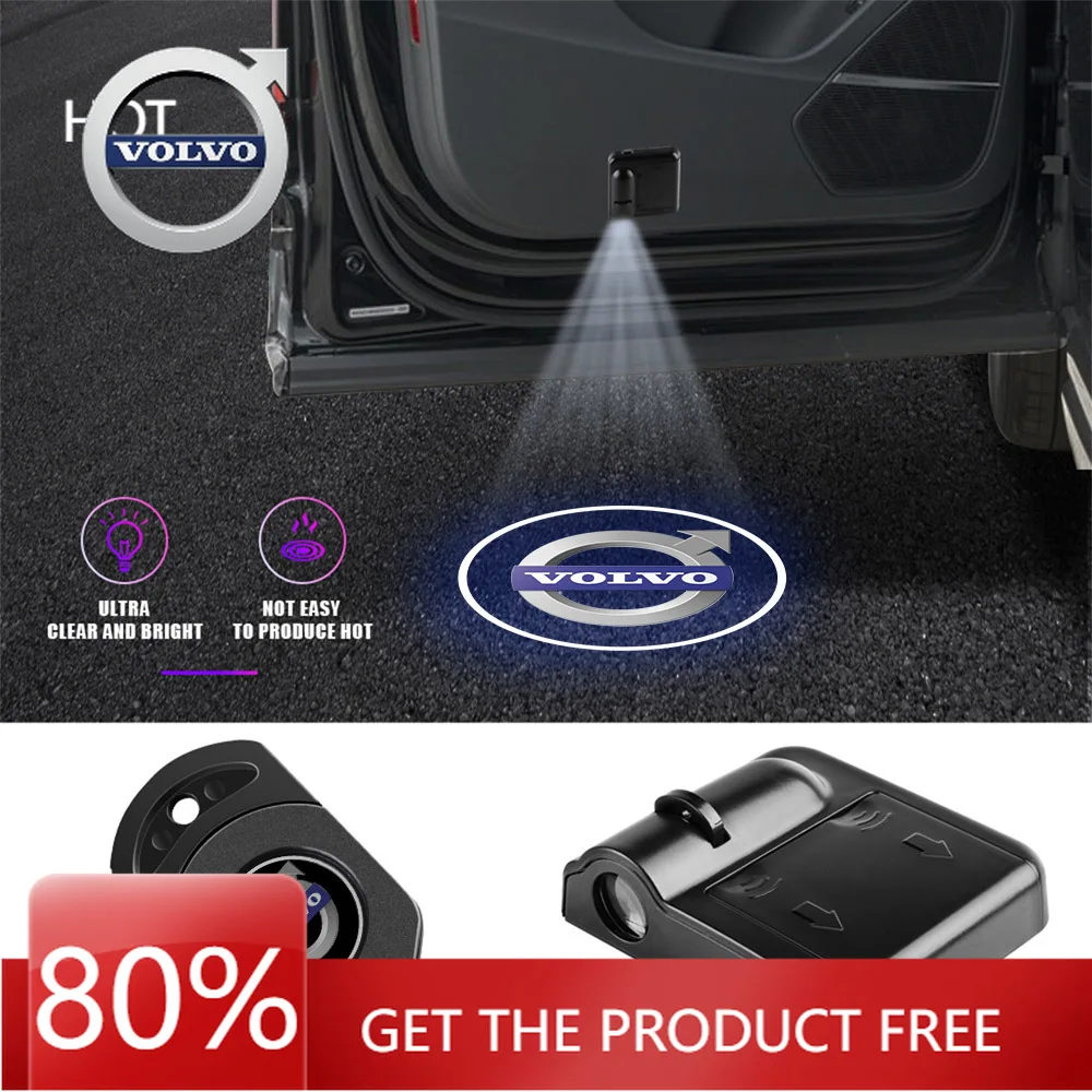 

Новинка 2026: Светодиодные проекторы-подсветки для дверей автомобилей Volvo (R-Design, V40, V50, S40, S80, XC60, XC90) – Аксессуары для создания атмосферы