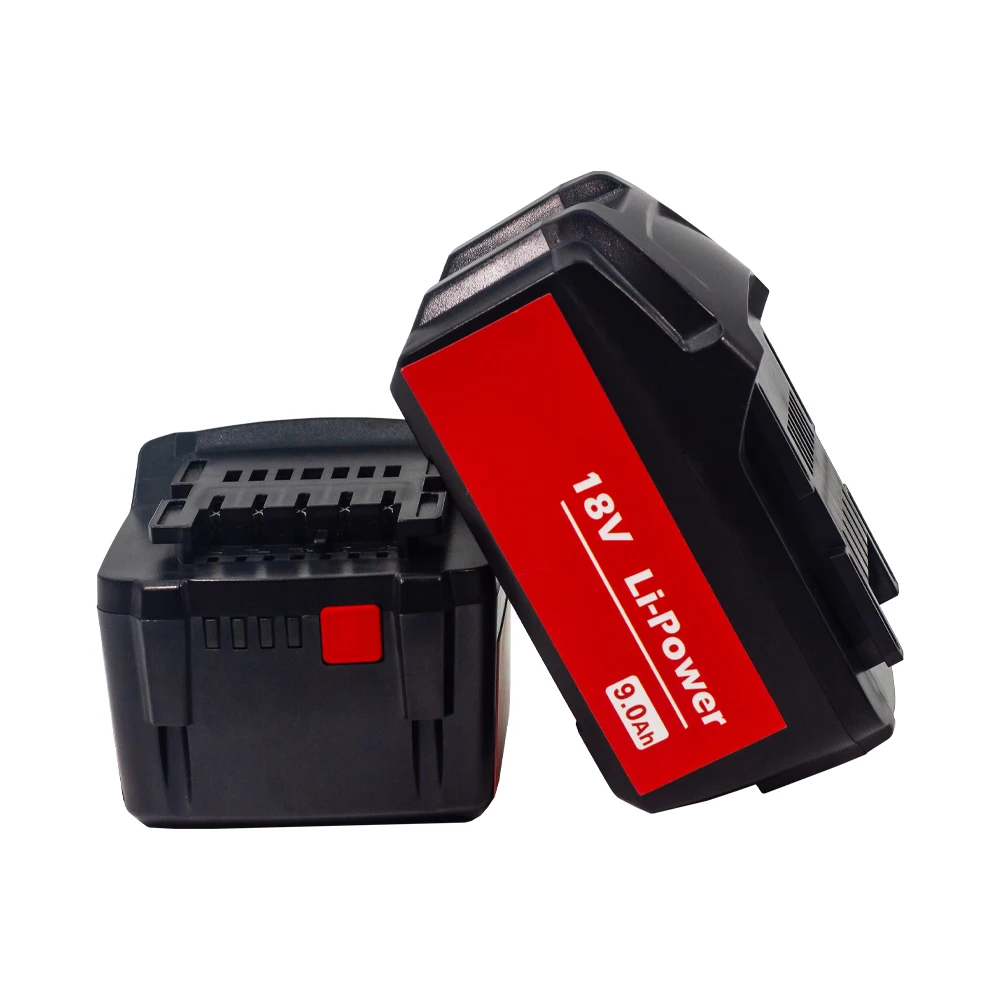 18V 9000mah Battery for Metabo Cordless Power Tool Drill Drivers Wrench Hammers for Metabo 18V Battery 9.0Ah 625592000 625591000