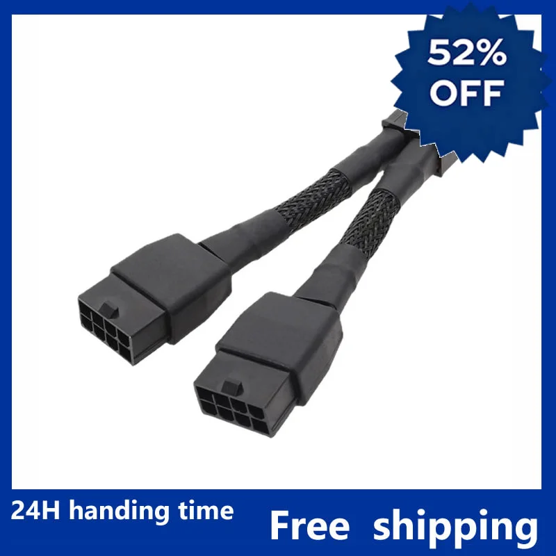Y5LB GPU 8Pin Power Cable 18AWG Graphics Card Line Safe and Secure for K80