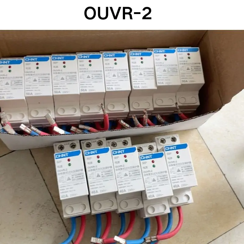 Second hand test OK OUVR-2 Self recovering undervoltage protector