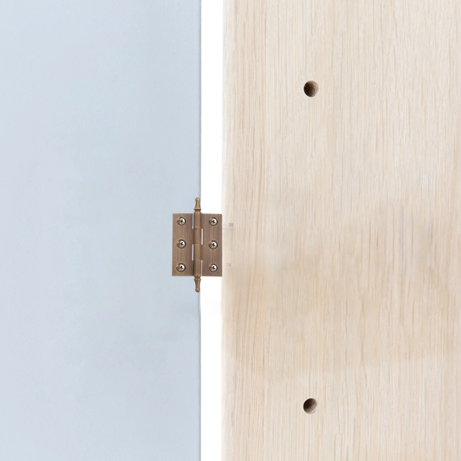 

Copper Butt Hinges Smooth Quiet Anti-Rust Door Hinges Durable Cabinet Cupboard Furniture Hardware Cabinet Door Hinge