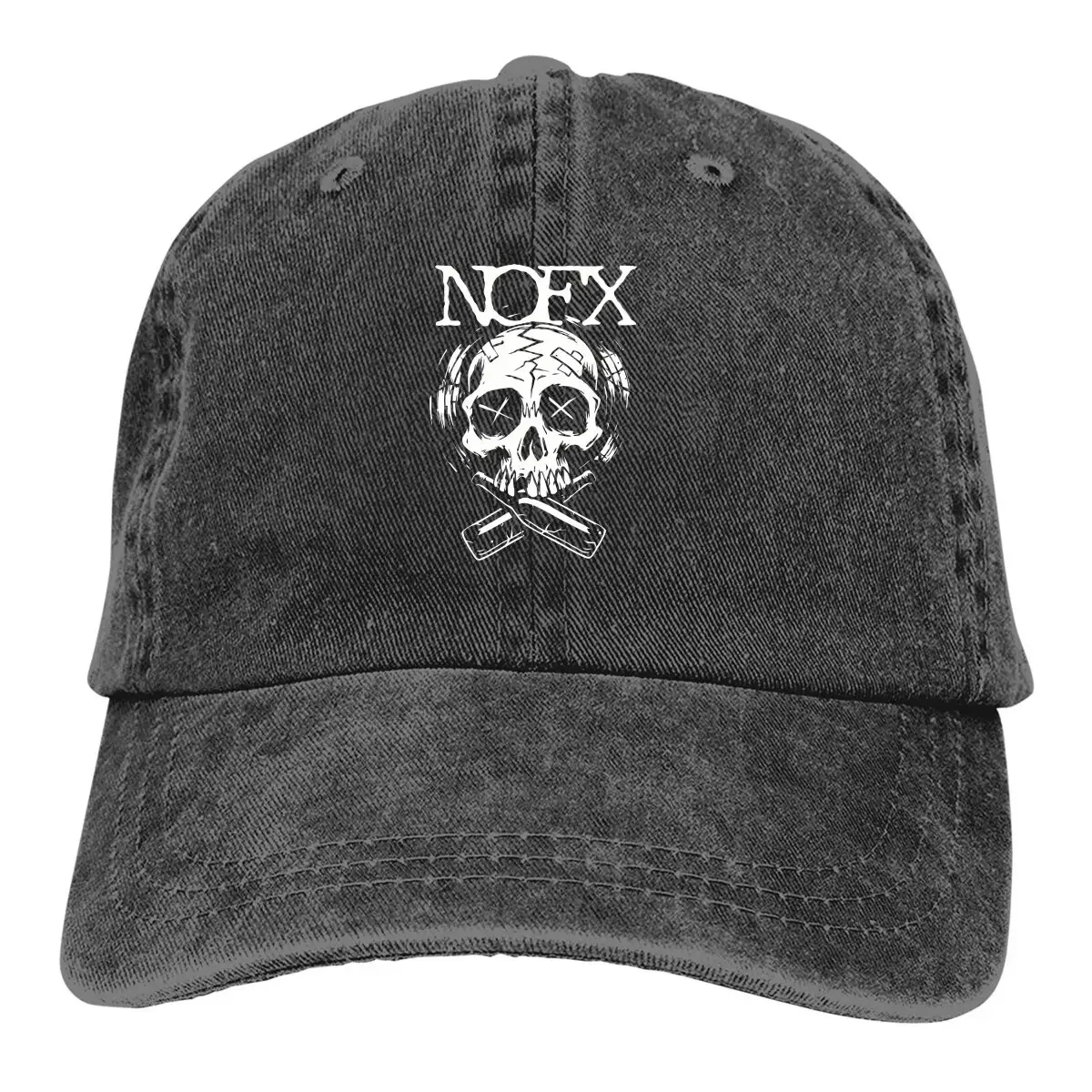 Gorras de béisbol de Hip Hop para hombre y mujer, gorra deportiva divertida, banda de algodón NOFX, sombreros de sombra para el sol