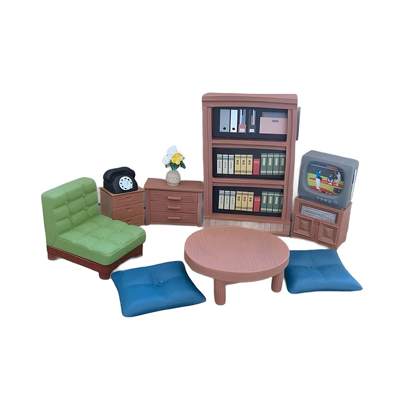 1 Stück Harz-Dekofigur für Zuhause, Miniatur-Möbel für Puppenhäuser, Spielzeug-Auto-Ornament, Künstlerisches Modernes Kunstmodell, Mini-Kinderspielzeug