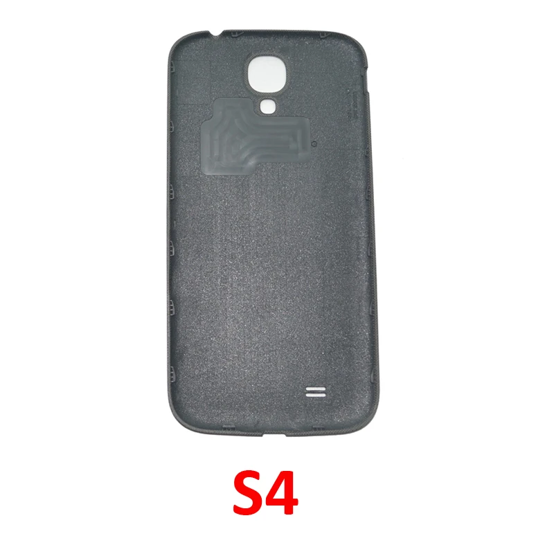 Phone Rear Battery Cover For Samsung Galaxy S4 I9505 I9500 I337 M919 I545 L720 Housing Door Back Cases Black White