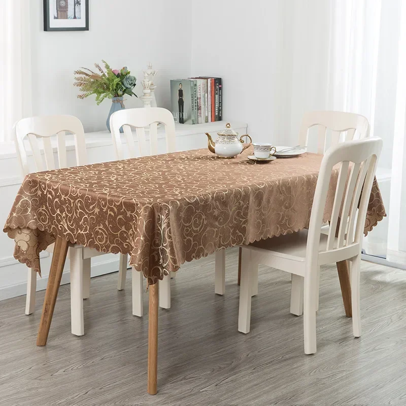 

LXS22 Household waterproof, scald resistant, oil resistant, and washable tablecloth rectangular