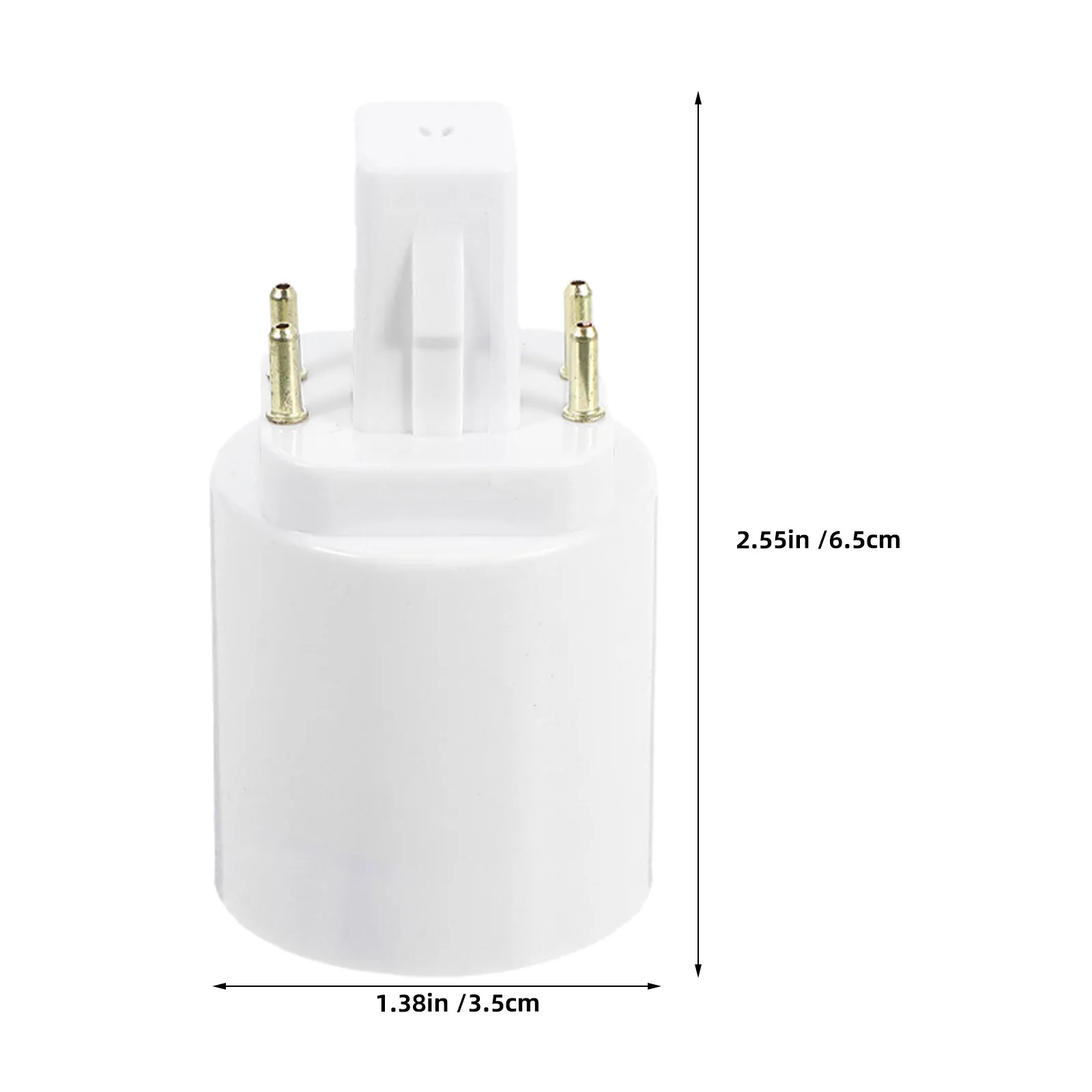 6 Pcs E27 Bulb G24q Lamp Holder Converter Conversion Adapter Base Socket Light LED