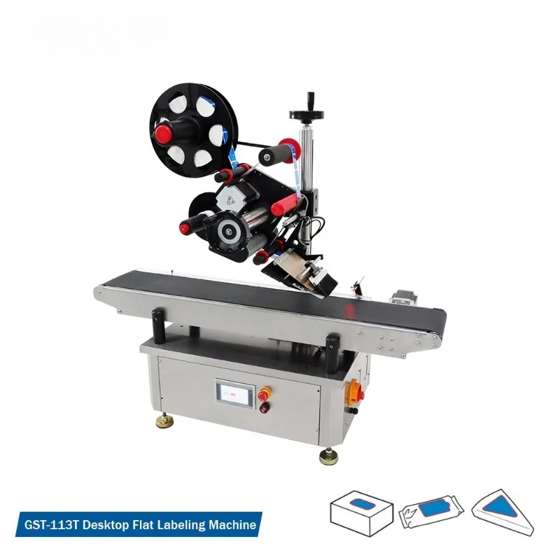 자동 평면 라벨링 기계 박스/카드 라벨 부착기 스티커 기계