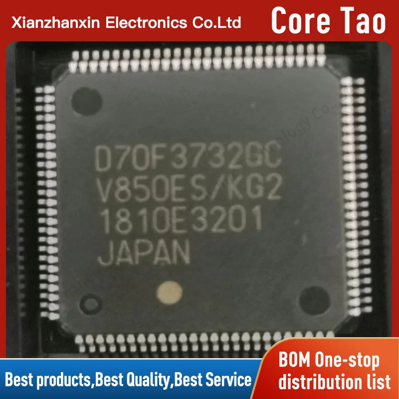 1 unids/lote UPD70F3732GC D70F3732GC UPD70F3732 QFP100 chips microcontroladores