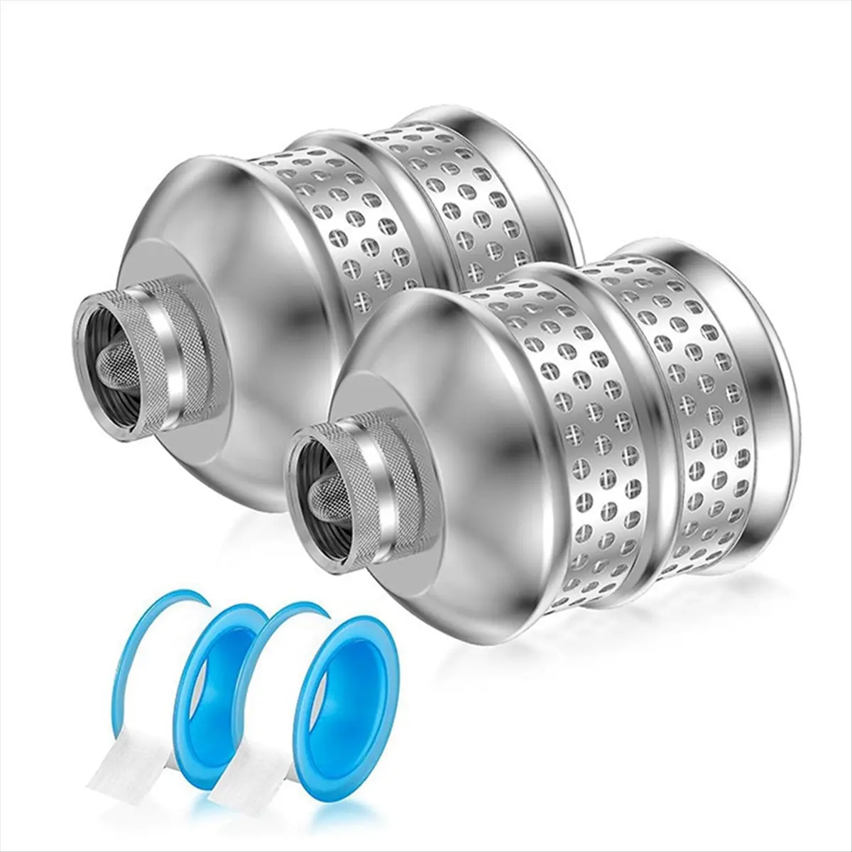 Y17A 2 Pack Bubbler Sprinkler Heads, Diffuser Flood Nozzle Gentle Garden Metal Watering Soaker Sprinkler For Plants Garden