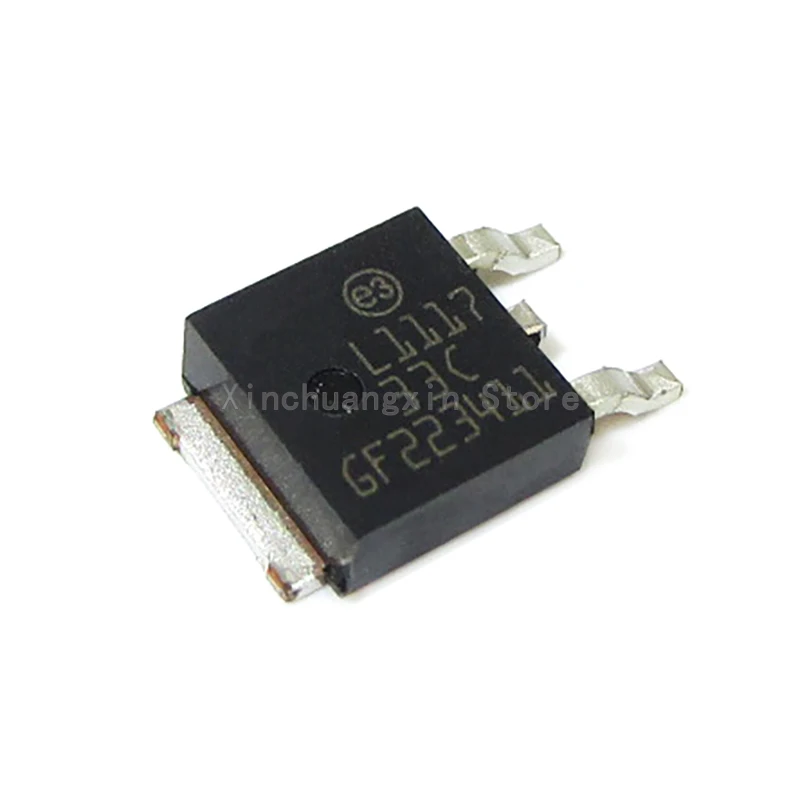 5PCS Original L1117 33C LD1117DT33CTR SMD TO-252 0.8A3.3V Low Dropout Linear Regulator LDO power management chip