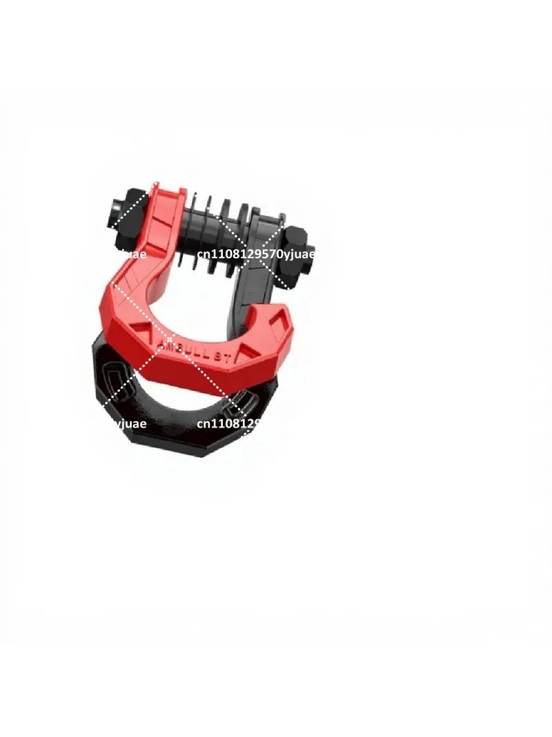 3/4 Inch D-Ring Shackles 8 Ton Capacity U-Hook for Vehicle Recovery 4WD Off-Road Towing Winch Rope