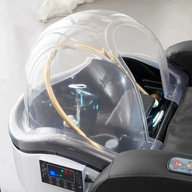 

2025 Electric Salon Hair Washing Station OEM/ODM Spa Bed Shampoo Massage Table for Professional Beauty Treatments